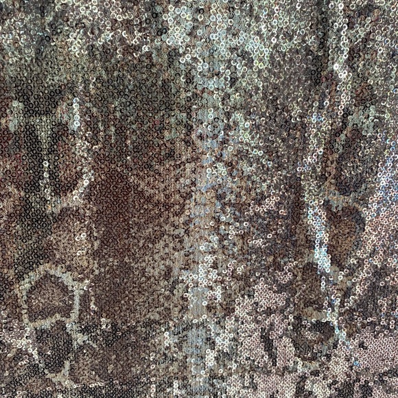 Gold and sequins Mini dress - Picture 5 of 11